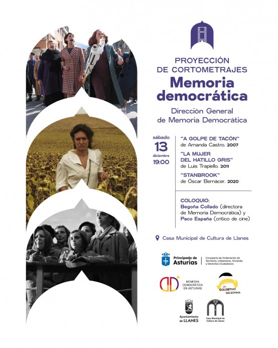 Llanes acoge una proyección especial de cortometrajes sobre memoria democrática con coloquio posterior - Concejo de Llanes
