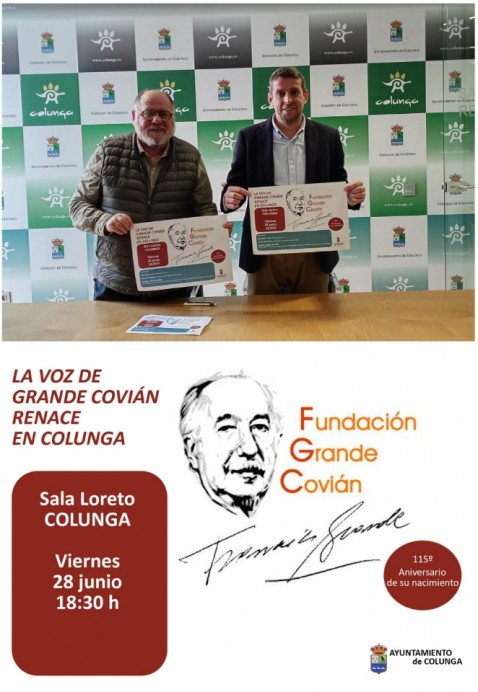 La voz de Grande Covián renace en Colunga - Concejo de Colunga