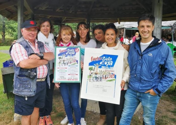 Valentín del Fresno diseña el Cartel de las Fiestas de Coya 2019 - Concejo de Parres