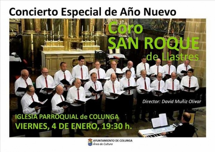 Coro San Roque de Lastres: Concierto Especial de Año Nuevo - Concejo de Colunga