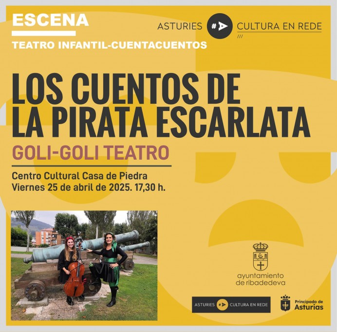 Ribadedeva celebra el Día del Libro con cuentacuentos familiar de Goli Goli Teatro - Concejo de Ribadedeva