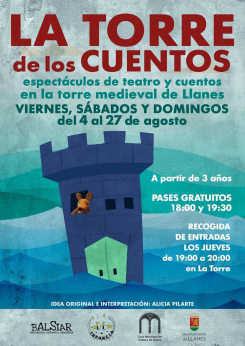Vuelve la Torre de los Cuentos a Llanes - Concejo de Llanes