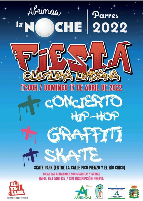 Fiesta cultura urbana en Arriondas - Concejo de Parres