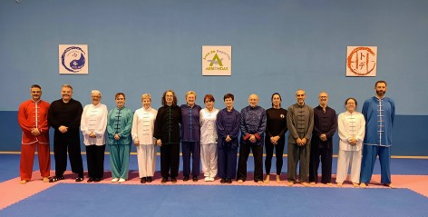 Arriondas acoge un curso de Taichi dentro del programa nacional de formación de Kung Fu