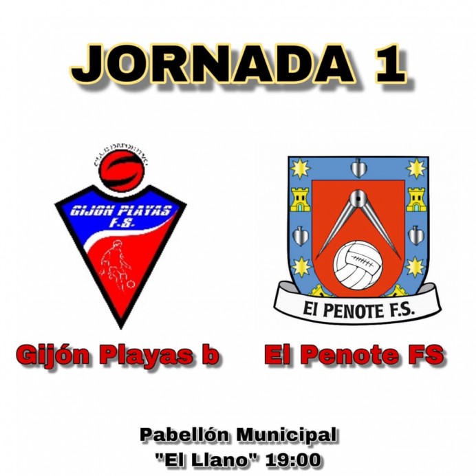 Debut del Penote FS contra el Gijón Playas B  - Concejo de Colunga