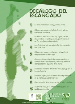 I Campeonato Regional de Escanciadores de Sidra de la Comunidad de Madrid - Gastronomía