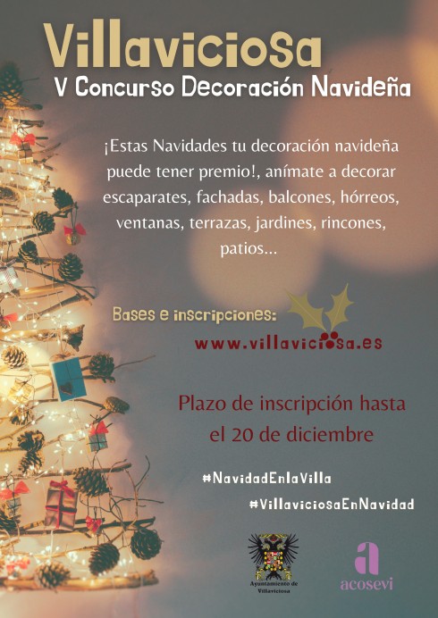 V Concurso de Decoración Navideña en Villaviciosa - Concejo de Villaviciosa