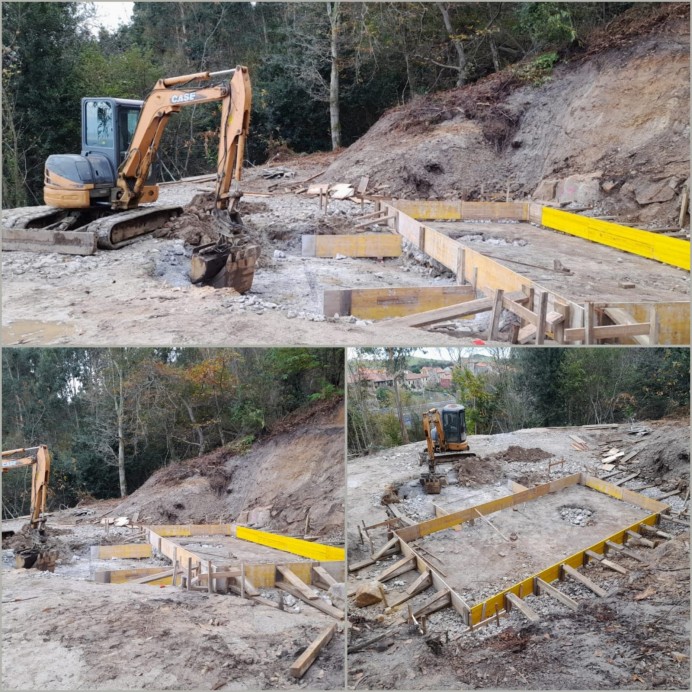 El Ayuntamiento de Llanes inicia las obras del nuevo depósito de agua de Buelna - Concejo de Llanes
