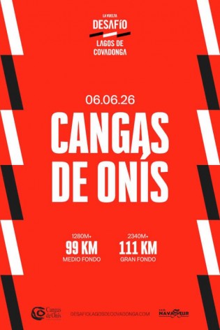 El Desafío Lagos de Covadonga 2026 volverá a reunir a cientos de ciclistas en Cangas de Onís