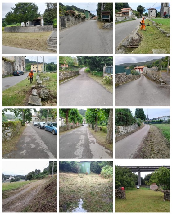 El Ayuntamiento de Llanes intensifica las labores de desbroce y limpieza en el Concejo - Concejo de Llanes