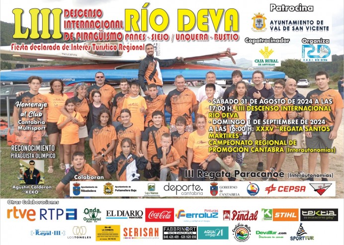 LIII Descenso Internacional del Río Deva - Oriente de Asturias