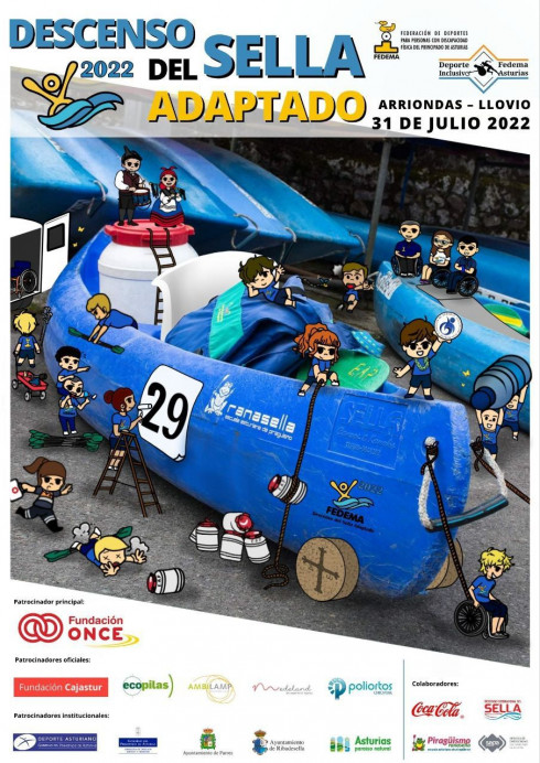 Descenso adaptado del Sella 2022 - Concejo de Parres