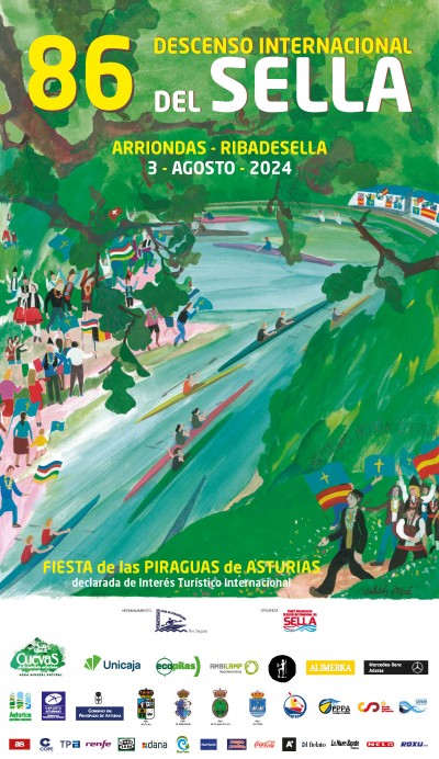 Fiesta de las Piraguas: 86 Descenso Internacional del Sella 2024 - Oriente de Asturias