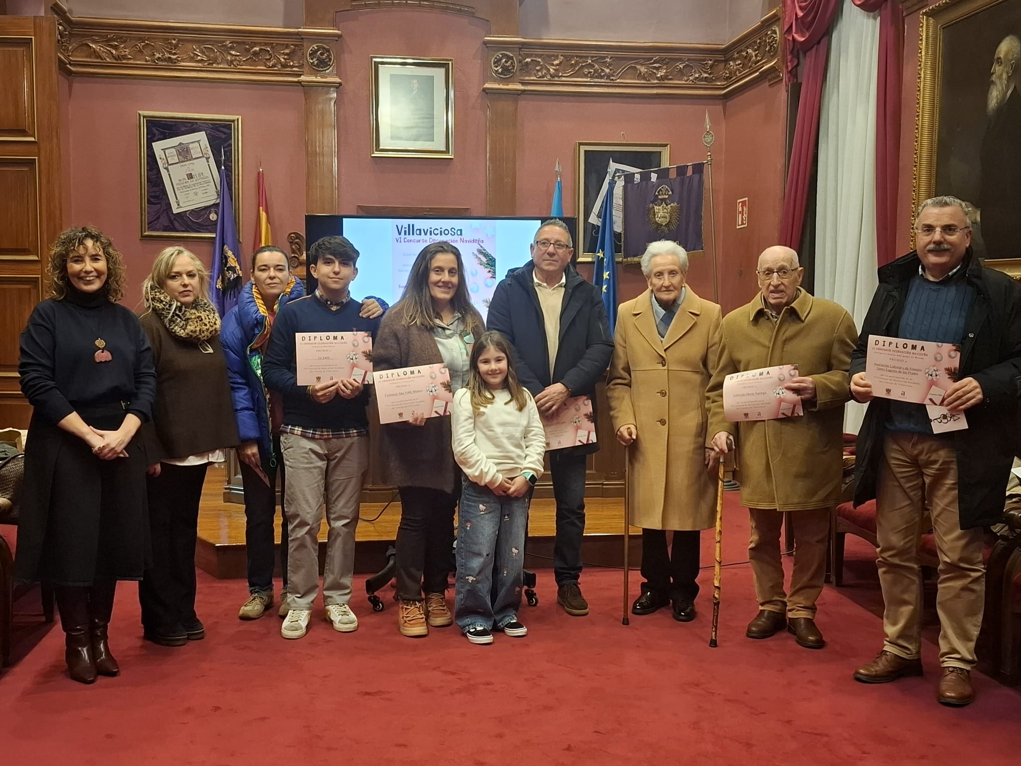 2.000 euros en premios para reconocer la implicación vecinal en la decoración navideña de Villaviciosa - Concejo de Villaviciosa