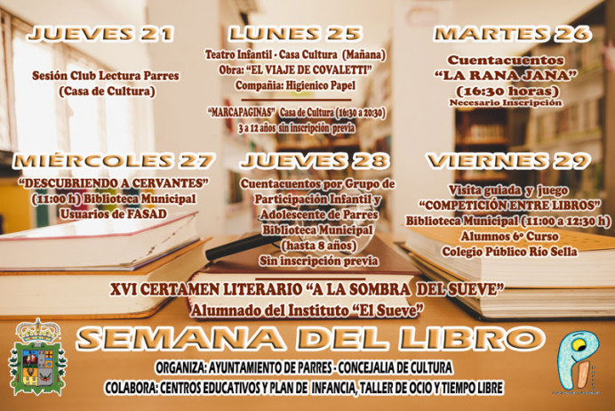 Semana del libro en Parres - Concejo de Parres
