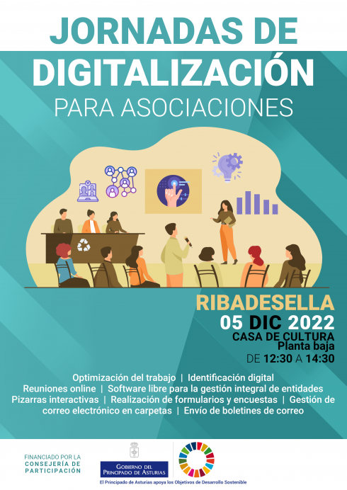 Jornada de digitalización para asociaciones en Ribadesella - Concejo de Ribadesella