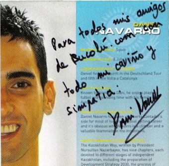 Dani Navarro seleccionado para el mundial de ciclismo de Ponferrada - Todo Deportes