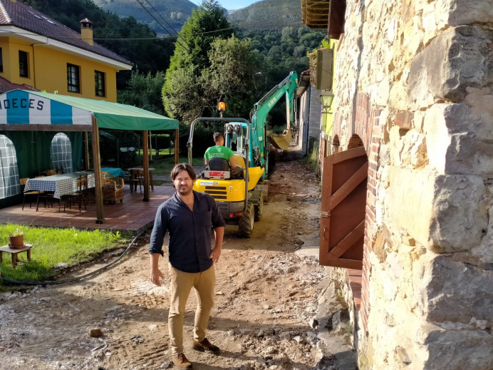 Obras en Ardisana - Concejo de Llanes