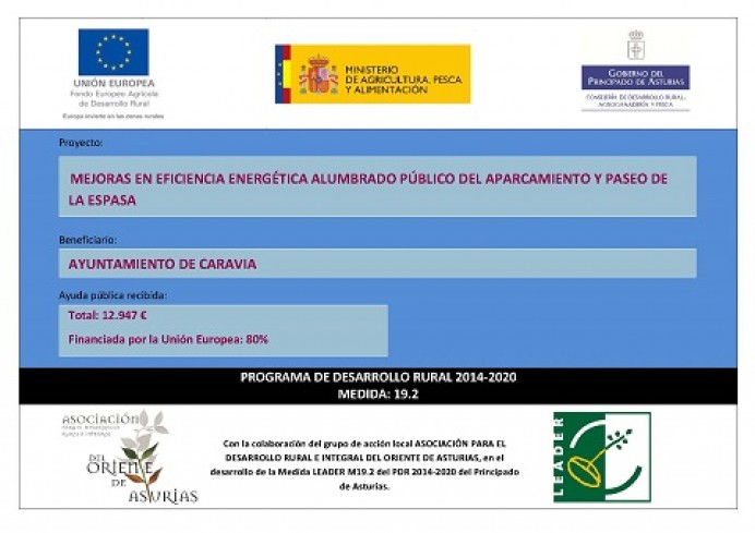 Mejoras en eficiencia energética - Concejo de Caravia