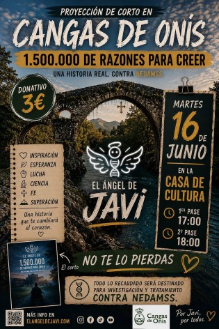 Cangas de Onís acoge hoy la proyección solidaria de "1.500.000 razones para creer" - Concejo de Cangas de Onís