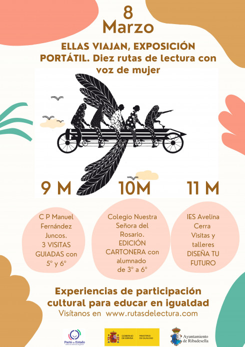 Ellas viajan, actividad marzo - Concejo de Ribadesella