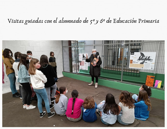 Actividad Ellas viajan en el C.P. Manuel Fernández Juncos - Concejo de Ribadesella