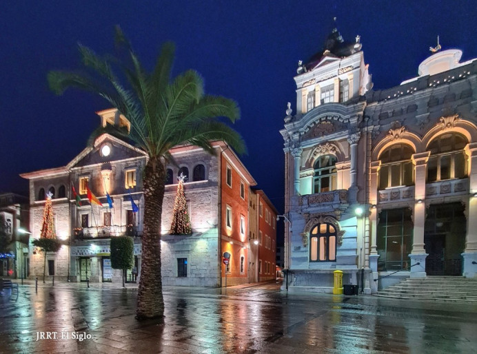 Encendido iluminación navideña Posada, Nueva y Llanes - Concejo de Llanes