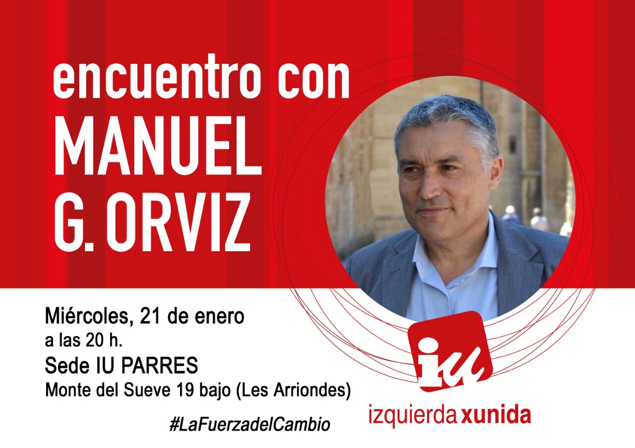 Encuentro con Manuel G. Orviz en el Oriente de Asturias - Política