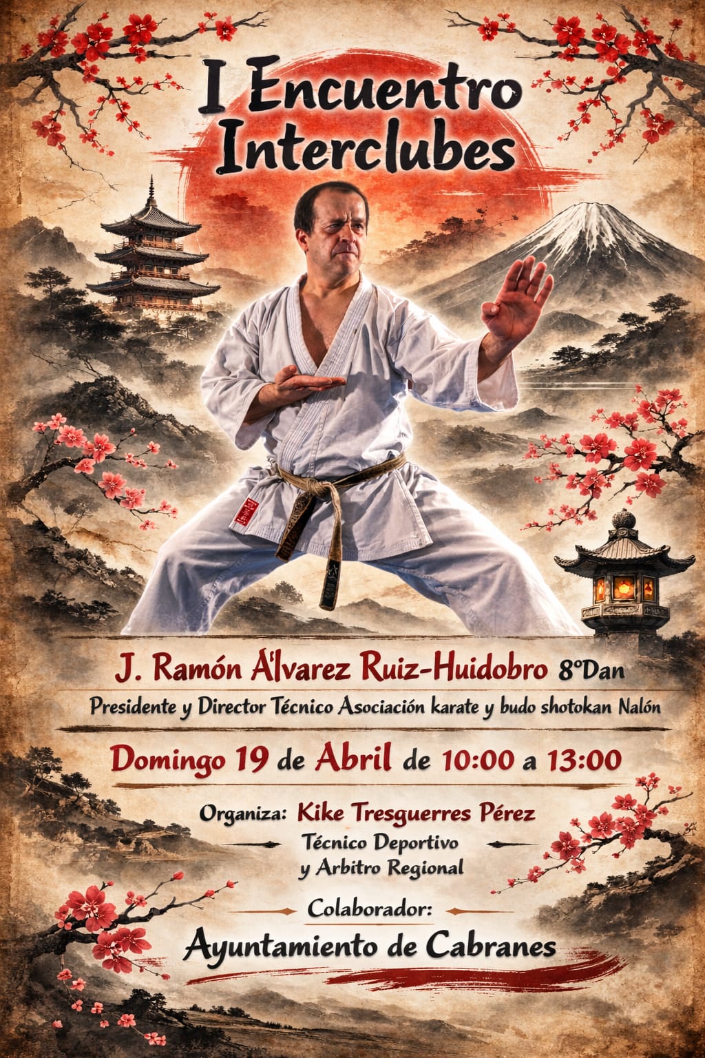 El karate se cita en Cabranes con el I Encuentro Interclubes el 19 de abril - Concejo de Cabranes