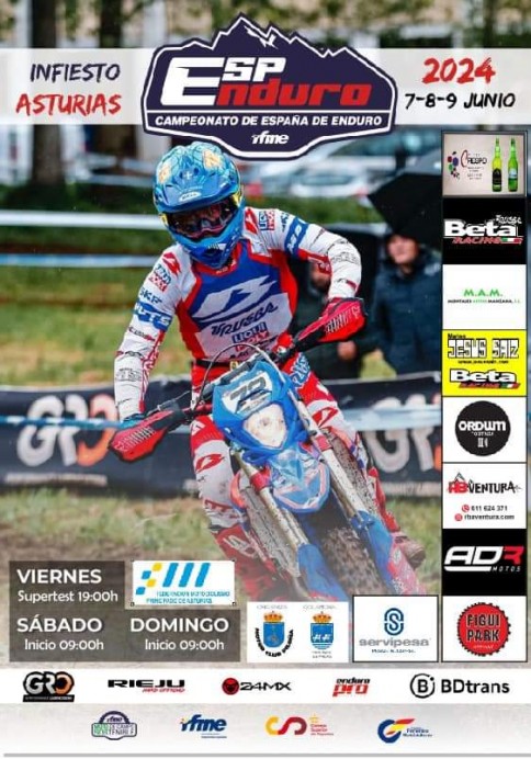 Campeonato de España de Enduro en Infiesto - Concejo de Piloña