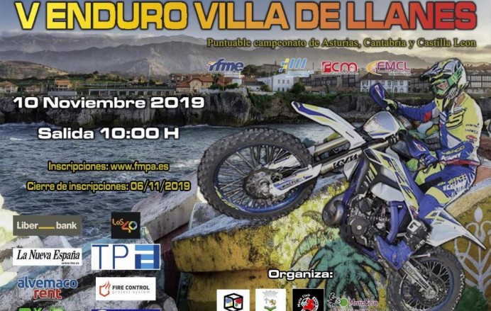 V Enduro Villa de Llanes, 10 de noviembre San Roque - Concejo de Llanes