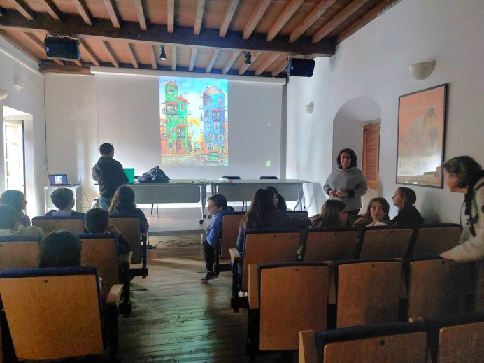 EnfrentArte: el alumnado del CRA 1 de Llanes se acerca al arte con actividades lúdicas y participativas - Concejo de Llanes