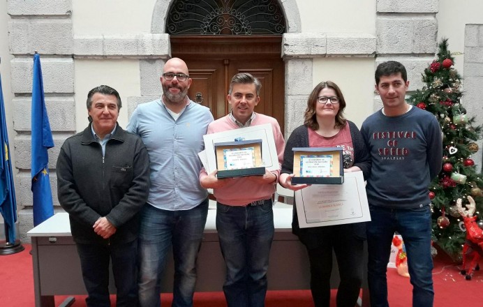 Premios III Concurso Escaparates y Decoración Navideña Llanescor - Concejo de Llanes