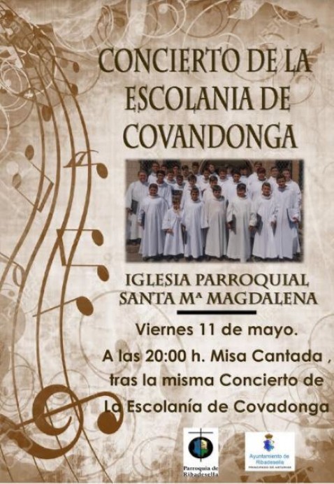 Concierto de La Escolanía de Covadonga en Ribadesella - Concejo de Ribadesella
