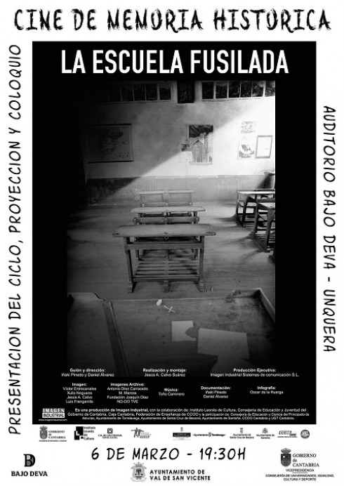 Ciclo de cine y memoria histórica. 6 de marzo: La escuela fusilada. - Concejo de Ribadedeva