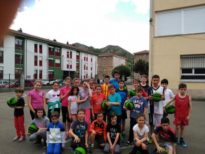 Convivencia de escuelas de baloncesto - Concejo de Parres