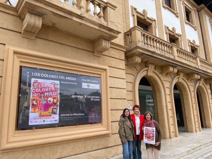Maliayo Teatro estrena en Villaviciosa la comedia "Los colores del miedo" en el Teatro Riera - Concejo de Villaviciosa