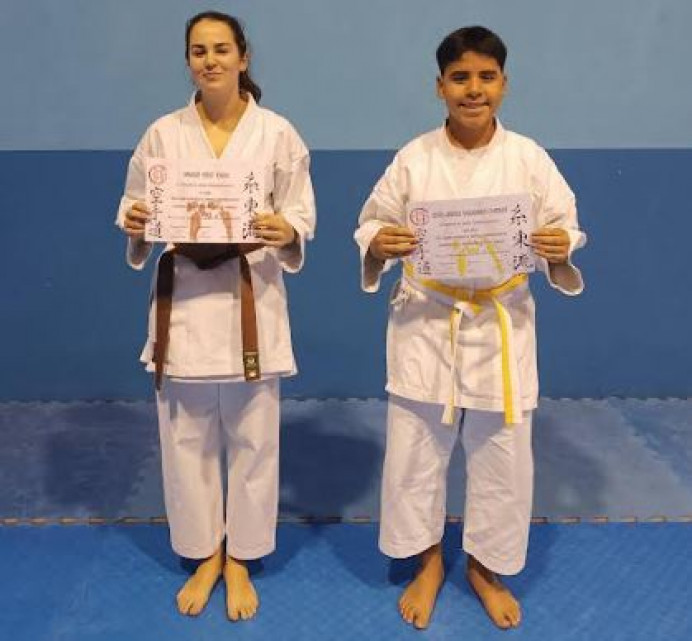 Examen de Kyu en el Club Tode de Arriondas - Concejo de Parres