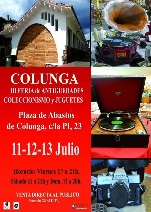 El verano cultural arranca en Colunga con fotografía, música tradicional y una feria de antigüedades - Concejo de Colunga