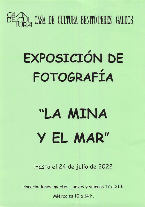 Exposición de fotografía "la mina y el mar"  - Concejo de Parres