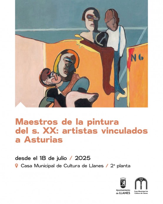 La Casa de Cultura de Llanes ofrece una visita guiada a la exposición Maestros de la Pintura del siglo XX - Concejo de Llanes