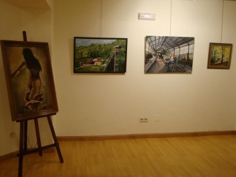Exposición de pintura retrospectiva del pintor José Luis Dizy. - Concejo de Ribadesella