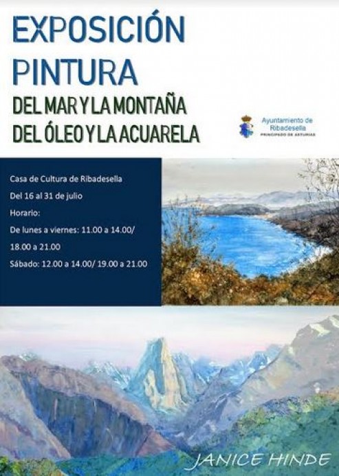 Del mar y la montaña, del óleo a la acuarela - Arte