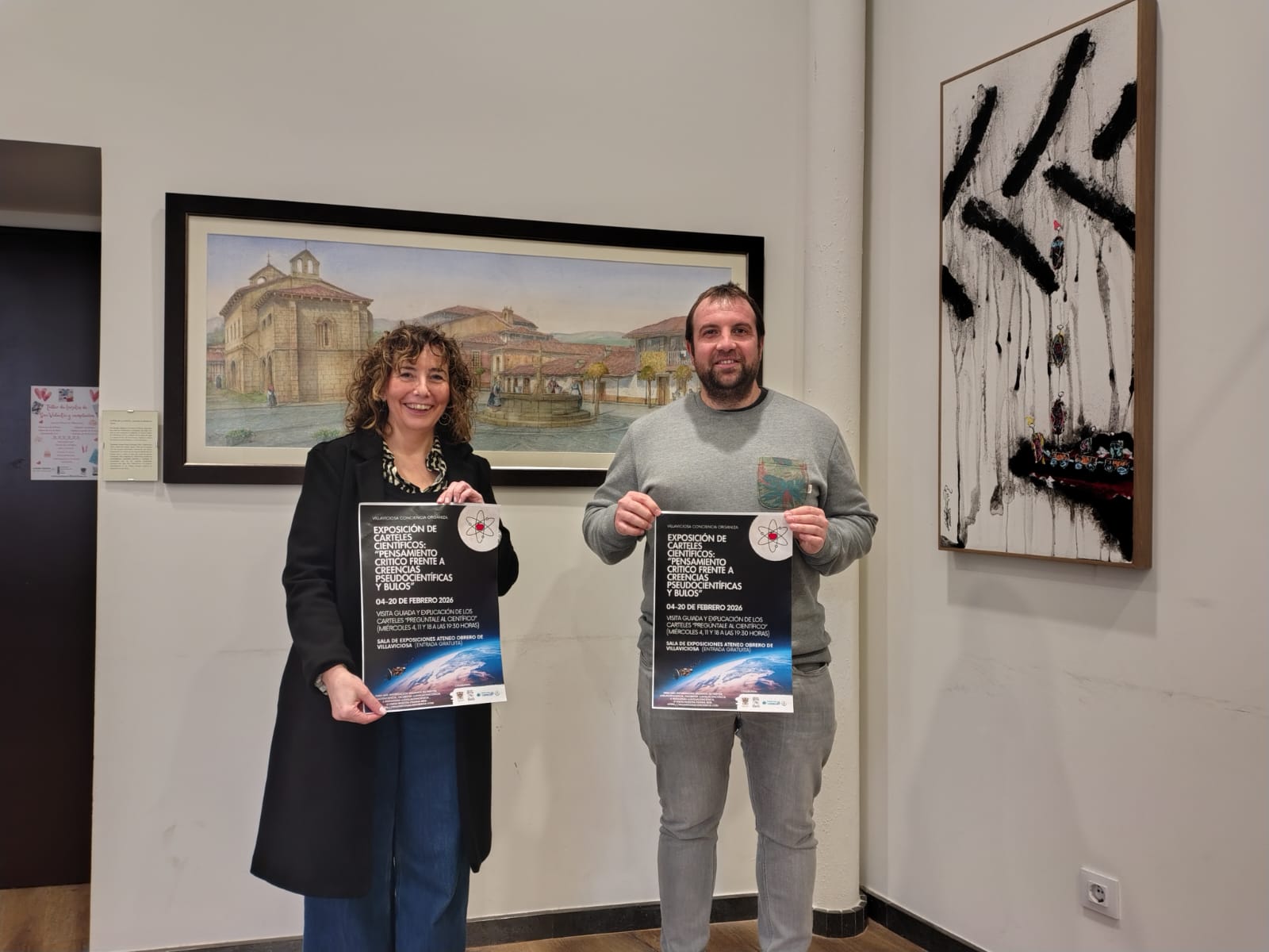 Villaviciosa acoge la exposición científica contra bulos y pseudociencias en el Ateneo Obrero - Concejo de Villaviciosa