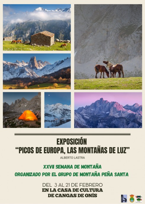 Exposición Fotográfica: ‘Picos de Europa, las Montañas de Luz’ en Cangas de Onís - Concejo de Cangas de Onís