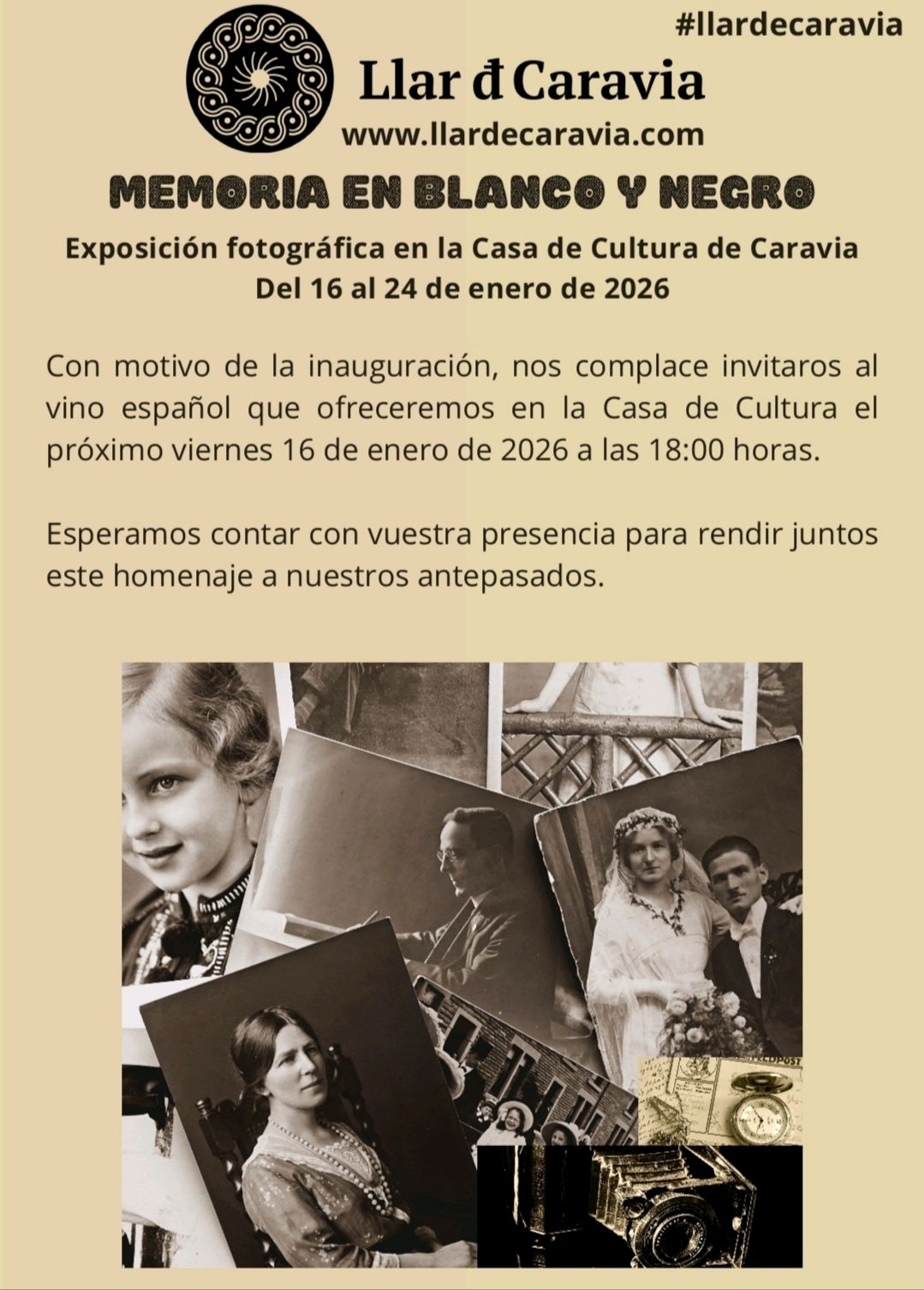 Caravia inaugura la exposición ‘Memoria en blanco y negro’ - Concejo de Caravia