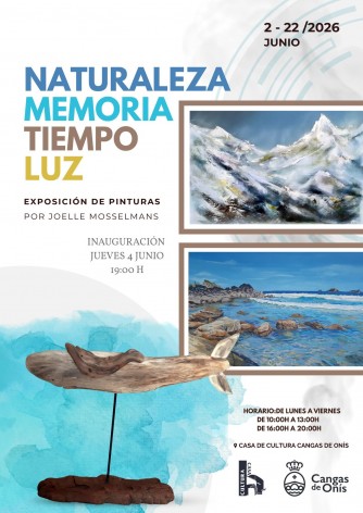 Naturaleza, Memoria, Tiempo, Luz: Joelle Mosselmans expone su obra en la Casa de Cultura de Cangas de Onís