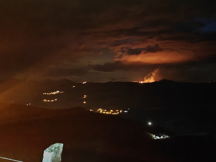 Asturias activa la fase de emergencia por incendios forestales y fuertes vientos - Sucesos