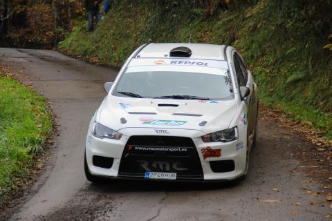 Óscar Palacio y Adrián Alonso se impusieron en la última prueba del Campeonato de Asturias de Rallysprint - Motor