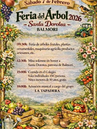 La Feria del Árbol de Balmori vuelve en 2026 con mercado rural, comida popular y música - Concejo de Llanes